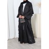 Abaya set black jade