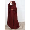 Abaya with hood