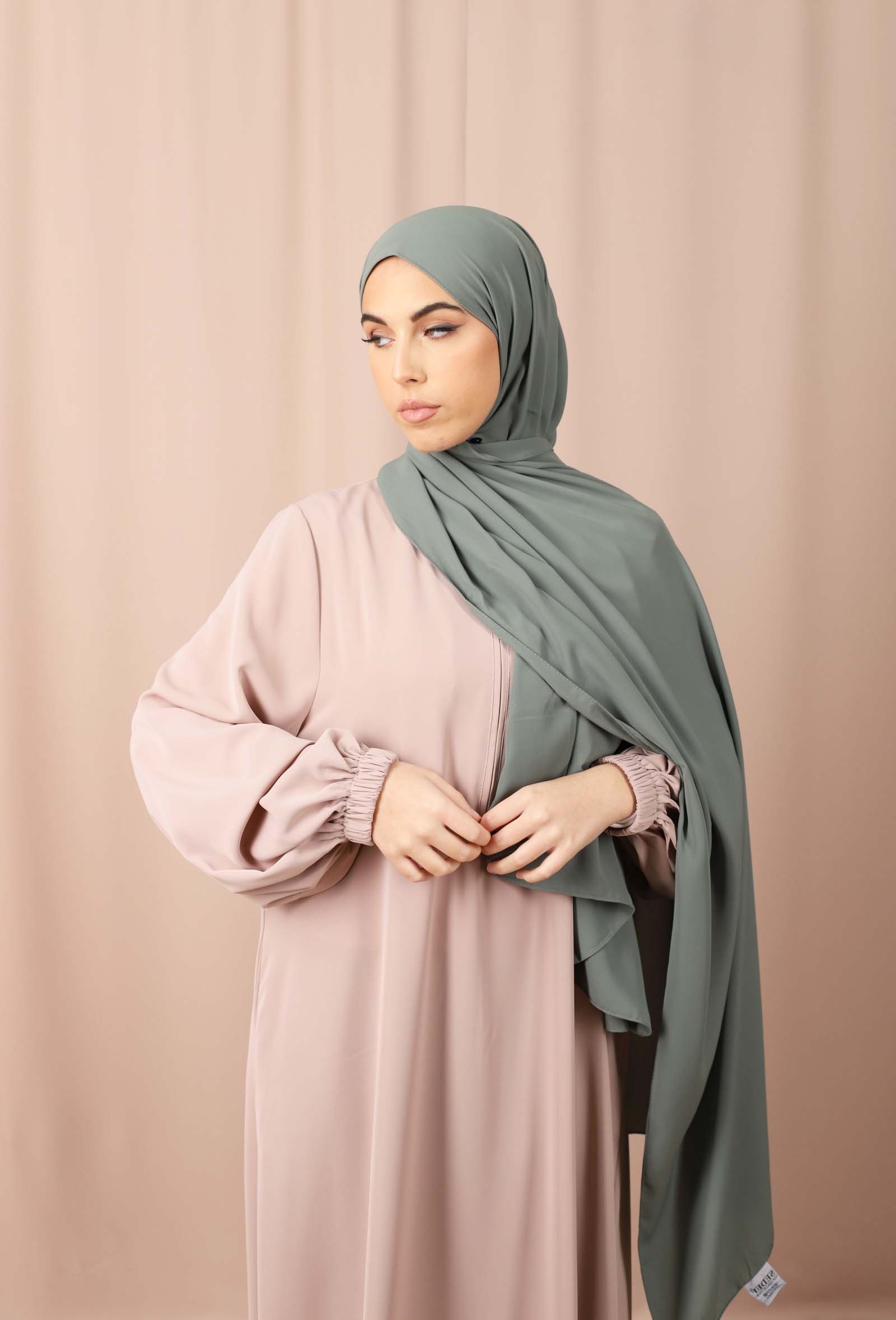 Hijab Soie de Médine amande