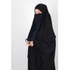 Half niqab à enfiler soie de médine