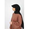 Hijab cap muslin