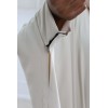 Abaya farasha nude soie de medine