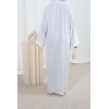 Abaya Dubai Mehak white