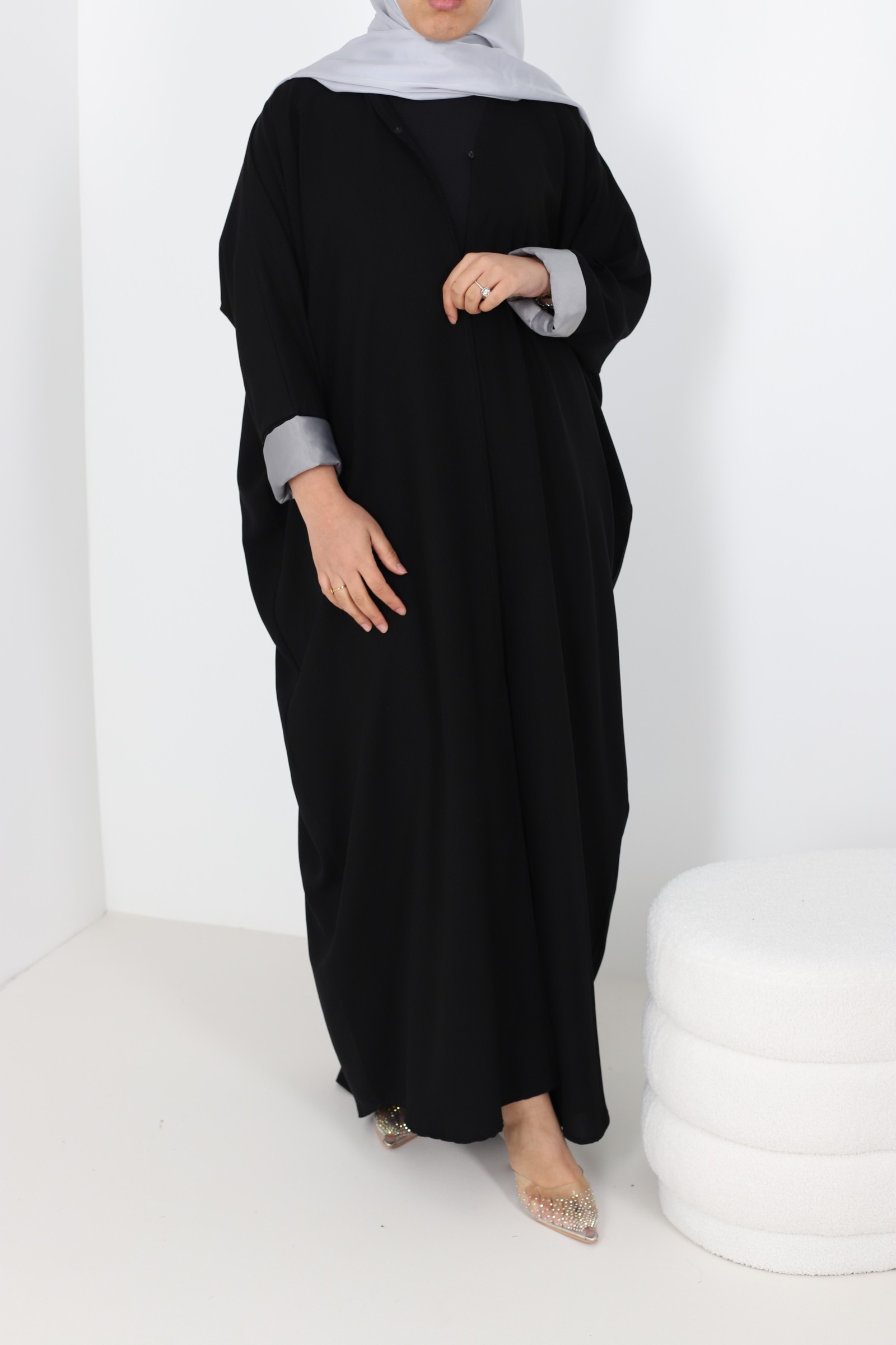 Abaya Bahraini SEYA gray