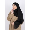 Hijab a enfiler bonnet noir