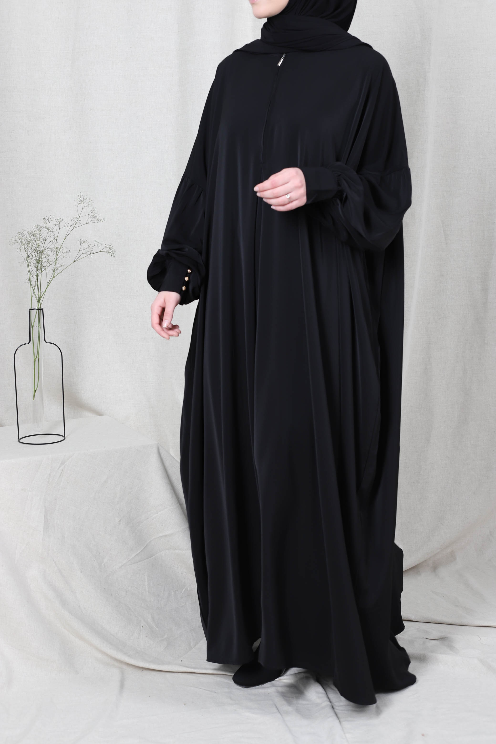 Abaya safiya noir